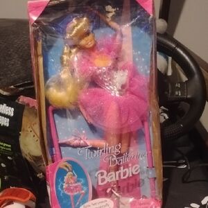 Barbie Ballerina Doll in Sparkling Pink Outfit